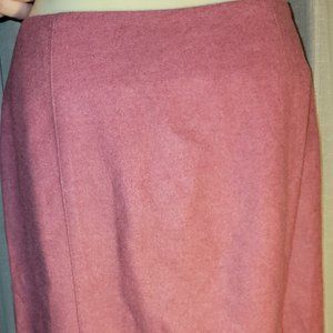 Salmon-colored Loft Skirt